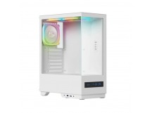 Корпус компьютерный HyperHub Pro белый,ATX,display,TypeC,3fans