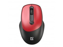 Беспроводная оптическая мышь Feam MM-296 красный,4D,800-1600dpi,бесшумн