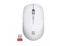 Беспроводная оптическая мышь Velvet MB-406 бел,2.4ГГц+BT,1600dpi,4кн,АКБ