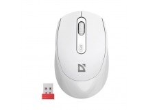 Беспроводная оптическая мышь Vision MS-376 бел,2.4ГГц+BT,1600dpi,4кн,АКБ