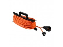 Силовой удлинитель ExtF2G-01-50 6А, 50м, без заземл., рамка