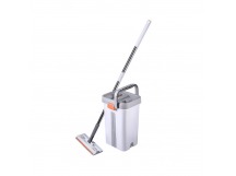 Набор для уборки со шваброй CM-407 серый, щеточка, 5л, 2 насадки