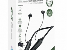 Беспроводные наушники Bluetooth Acefast N6 (вакуумные, активное шумоподавление) Черный