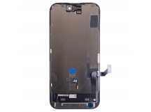 Дисплей для iPhone 15 (A3090) в сборе с тачскрином Черный - (Hard OLED) Стандарт (площадка под IC)