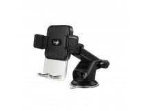 Автодержатель HOCO DCA69 зажим на присоске черный