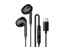 Проводные наушники Type-C BOROFONE BM100 Max черные