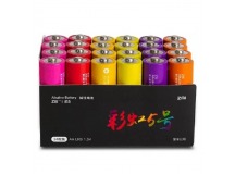 Батарейка алкалиновая AA XIAOMI ZMI Rainbow ZI5AA 1.5V (цена за упаковку 24 штуки)