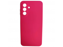Чехол силиконовый Samsung A17/A26 Silicone Case без лого ярко розовый