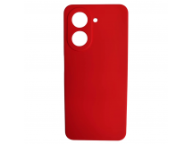 Чехол силиконовый Xiaomi Redmi A5/POCO C71 Silicone Case без лого красный