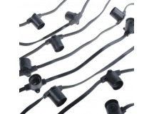 Гирлянда уличная БЕЛТ ЛАЙТ 100 метров, под 300 ламп E27 плоский провод, шт