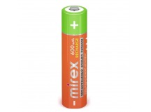 Аккумулятор Ni-MH Mirex HR03 / AAA 600mAh 1,2V 4 шт (4/40/200), ecopack