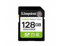 SDXC  128GB  Kingston Class 10 UHS-I U1 V10 Canvas Select Plus (150 Mb/s)