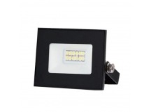 Прожектор светодиодный KRONUS 10 Вт 6500K IP65 220V холодный свет черный корпус (1/120)
