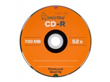 Диски для записи SMARTBUY CD-R, 700Мб, 52х, 50шт, кейк-бокс (SBCD-R50)/5