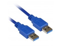 Кабель Smartbuy USB3.0 Am-->Am 1,8 m (K-860-100)/25