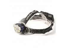 Аккумуляторный налобный фонарь 2*5 Вт LED+2*3Вт+2*3Вт COB с красным режимом, Smartbuy (SBF-HL027)/50