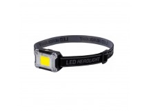 Фонарь налобный LED , налобный ремень, 1 вт, 3xAAA батареи, ABS, Smartbuy