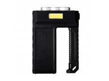 Фонарь прожектор, 6 LED и рассеиватели, боковой COB, встроенный аккумулятор, MicroUSB, Smartbuy