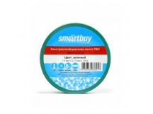Изолента Smartbuy, 0.13х15мм, 20 метров, зеленая (SBE-IT-15-20-g)