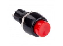 Выключатель-кнопка 250В 2А (2с) ON-OFF красная (SBE-06-S36fr-rp)