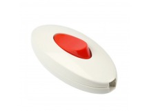 Выключатель Smartbuy, проходной белый/красный 6А 250В (SBE-06-S05-wr)