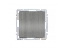 Выключатель 1-клавишный 10А серый никель "Нептун" (SBE-05gn-10-SW1-0)