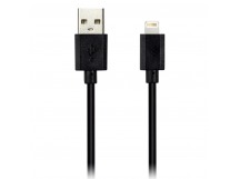 Дата кабель Smartbuy 8pin длина 15 см черный <3 А iK-0120