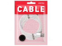 Кабель для зарядки, данных 8 pin, 3 Ампера, магн., самосвор.,отсоед.наконеч,1 м,Smartbuy Ik-512mag-s