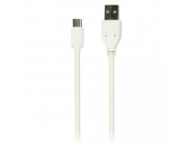 Дата-кабель Smartbuy USB 2.0 - USB TYPE C, белый, длина 1 м (iK-3112 white)