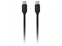 Дата-кабель Smartbuy USB 2.0 Type-C to Type-C, fast charging, черный, 1м (iK-3112fc black)/60