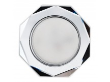 Светильник встраиваемый под лампу GX53 зеркальный/серебро (SBL-18SL-GX53)/30