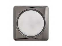 Светильник встраиваемый под лампу GX53 черный металл (SBL-10BKM-GX53)/40