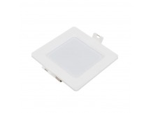 Встраиваемый (LED) светильник DL квадратный пластик Smartbuy-6Вт/6500K/IP40