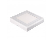 Накладной (LED) светильник Квадрат с подсветкой DLB Smartbuy-13w/3000K+B/IP20 (SBLSq1-DLB-13-3K-B)