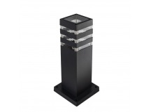 Светильник уличный напольный SQUARE E27*1 Smartbuy 300 мм черный 230В IP65 (SBL16757)