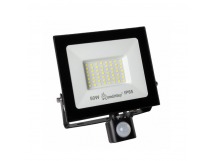 Светодиодный (LED) прожектор FL Sensor Pro 50W/6500K/IP65 (SBL-EFLPIR-50-65)