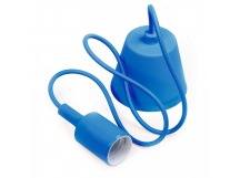 Подвес с патроном E27, 1 м, голубой (SBE-CLHE27s-bl)