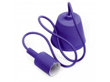 Подвес с патроном E27, 1 м, фиолетовый (SBE-CLHE27s-p)