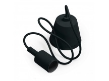 Подвес с патроном E27, 1 м, черный (SBE-CLHE27s-b)