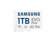MicroSDXC  1TB  Samsung Class 10 Evo Plus A2 V30 UHS-I  (R/W  90/160 MB/s) + SD адаптер