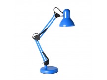Настольный светильник под лампу E27 на основании, голубой (SBL-DL-E27-bl)