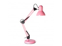 Настольный светильник под лампу E27 на основании, розовый (SBL-DL-E27-p)