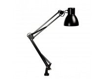 Настольный светильник под лампу E27 на струбцине, черный (SBL-DLc-E27-b)