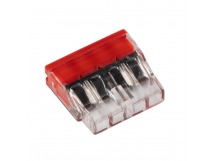 Компактные клеммы с пастой 4-х контактные (упак. 16 шт.) (SBE-pwco-4-rp)