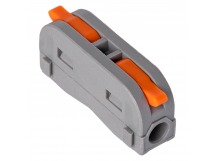 Строительно-монтажные клеммы проходные 1-1, 2 контакта, 1 полюс (упак. 8 шт.) (SBE-ptcwcc-1-rp)