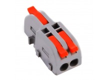 Строительно-монтажная клемма с рычажками проходная 1-2 полюсов 0,08-4 мм2 (SBE-cwcc-1-2)