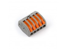 Строительно-монтажная клемма с рычажками, 5 отверстий (SBE-cwcc-5)