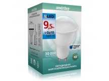 Светодиодная (LED) Лампа Smartbuy-Gu10-9_5W/6000 (SBL-GU10-9_5-60K)/100