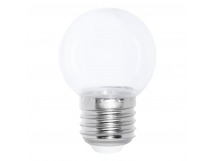 Светодиодная (LED) Лампа CLEAR Smartbuy-G45-01W/3000/E27 (SBL-G45C-01-30K-E27)