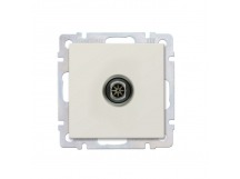 Розетка телевизионная бежевая "Нептун" (SBE-05i-S1-TV)